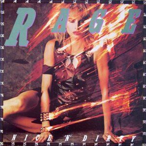 Rage – Nice 'N' Dirty (1983) Vinyl LP Promo